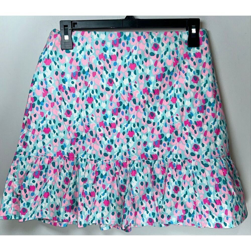 Lilly Pulitzer Susieโruffle mini skirt size 4
